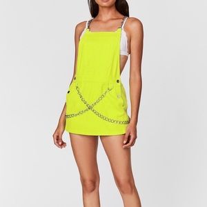 (LF/ CARMAR) Neon Chain Strap Skirtall